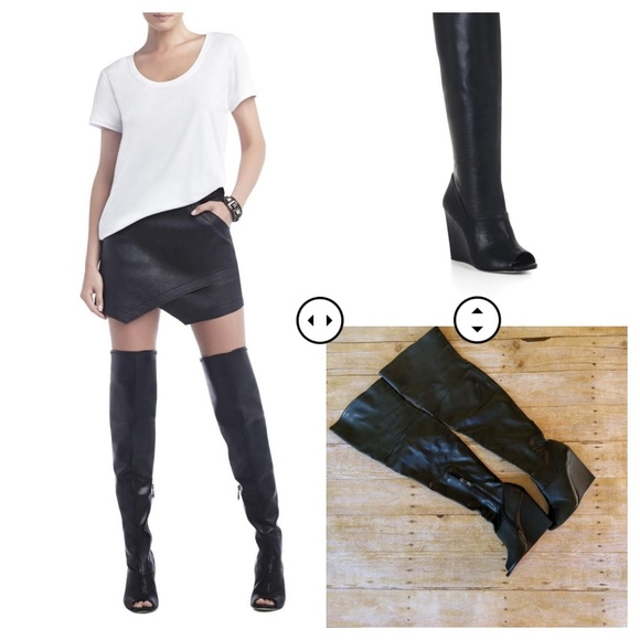 bcbg thigh high boots